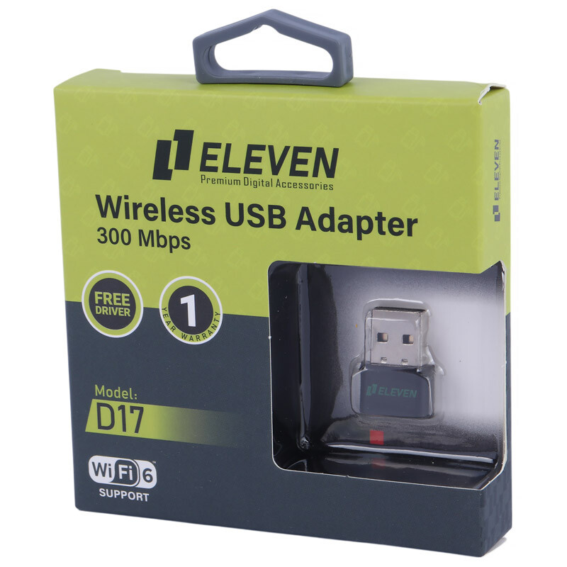 کارت شبکه بی سیم Eleven D17 300Mbps