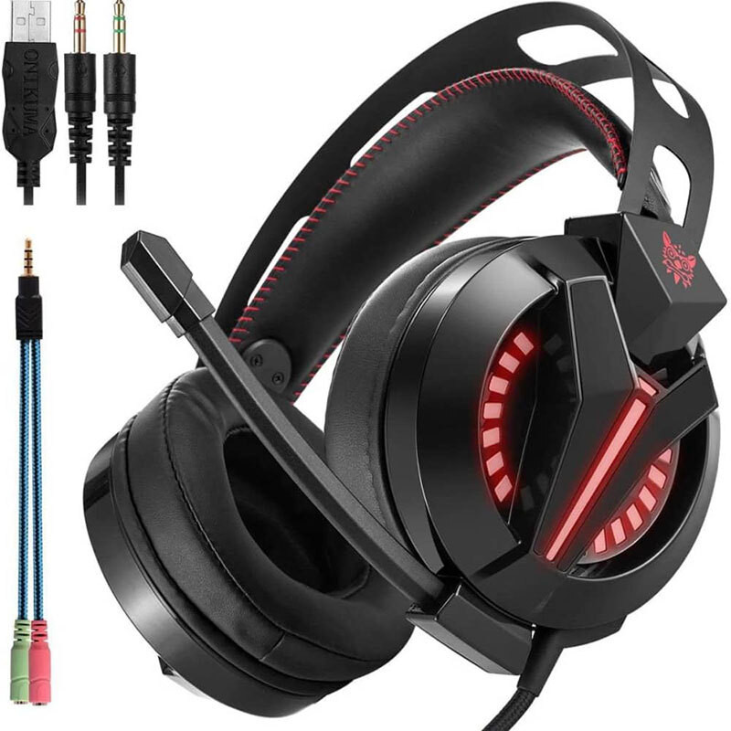 هدست گیمینگ سیم دار Onikuma Combatwing M180 Pro