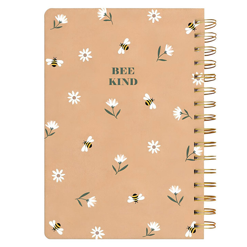 دفتر سیمی 100 برگ طرح BEE Kind دات نوت