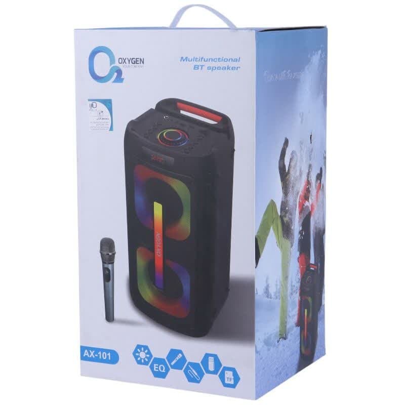 اسپیکر بلوتوثی اکسیژن AX-101 + میکروفون