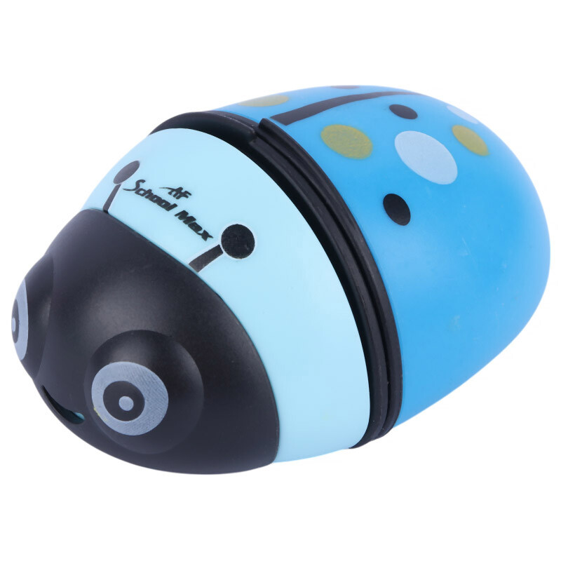 پاک کن و تراش مخزن دار AF School Max Ladybug AF030 بسته 16 عددی