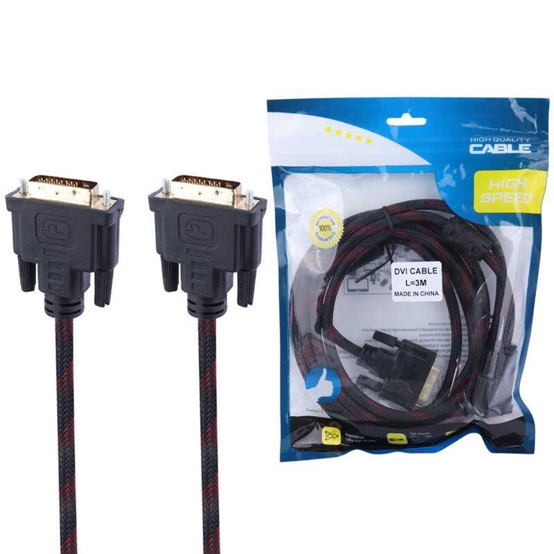کابل DVI پوست ماری طول 3 متر