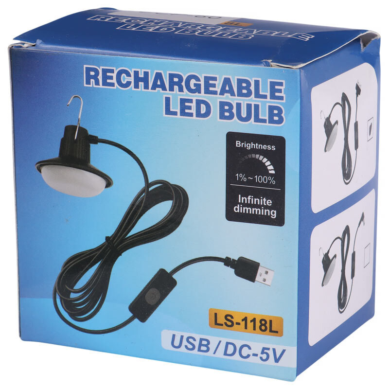 لامپ آویزدار شارژی LS-118L USB