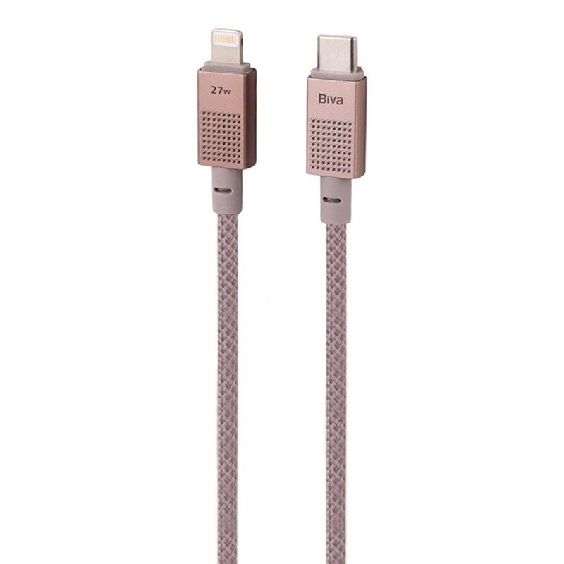 کابل تبدیل فست شارژ Biva C-40CL Type-C To Lightning 3A 27W 1m
