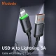 کابل آیفونی فست شارژ Mcdodo CA-203 3A 1m