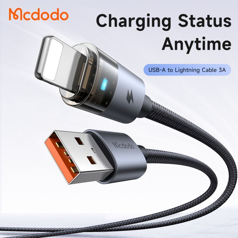کابل آیفونی فست شارژ Mcdodo CA-691 3A 1.2m