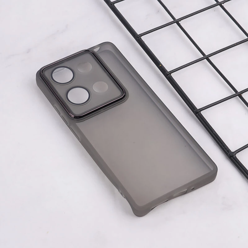 قاب Space شیائومی Redmi Note 13 Pro 4G دور محافظ متال محافظ لنزدار
