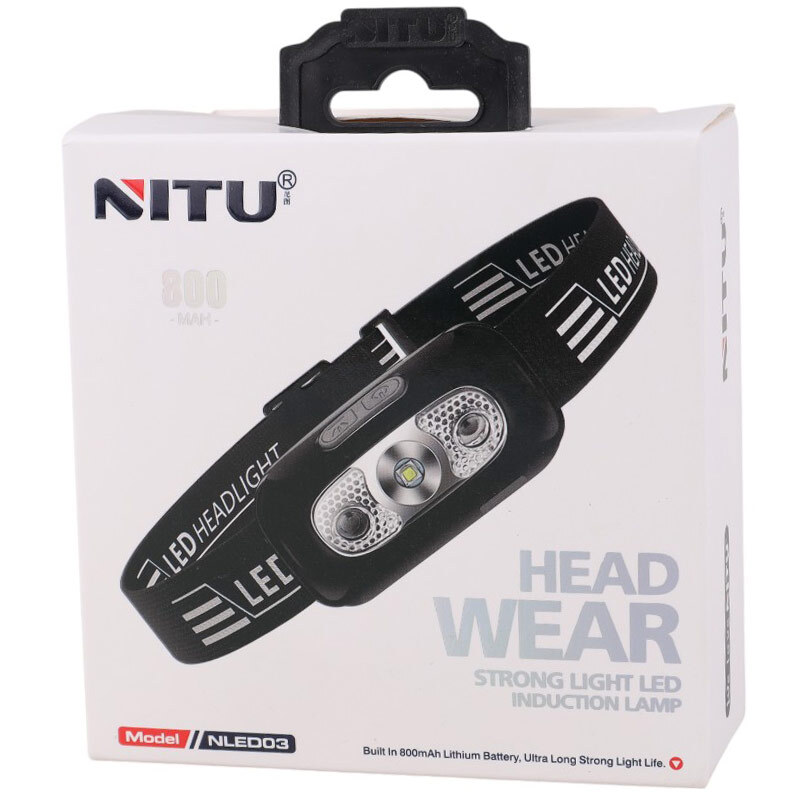 چراغ قوه پیشانی هدلایت شارژی Nitu NLED03
