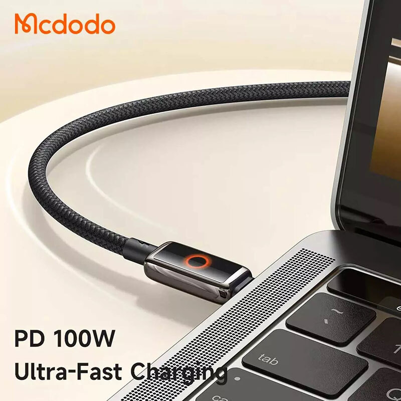 کابل تبدیل فست شارژ Mcdodo CA-668 Type-C To Type-C 100W 1.2m
