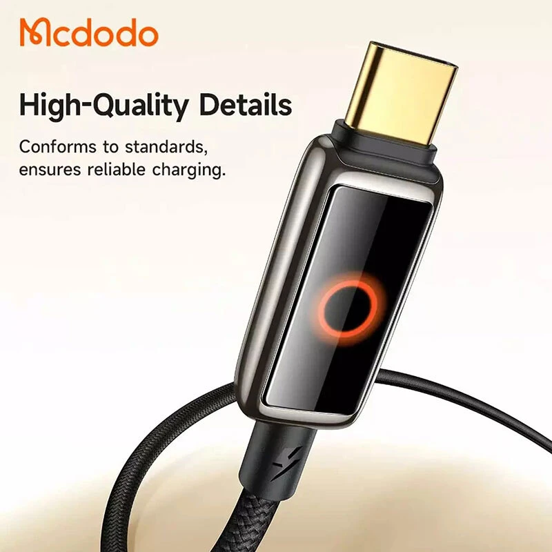 کابل تبدیل فست شارژ Mcdodo CA-668 Type-C To Type-C 100W 1.2m