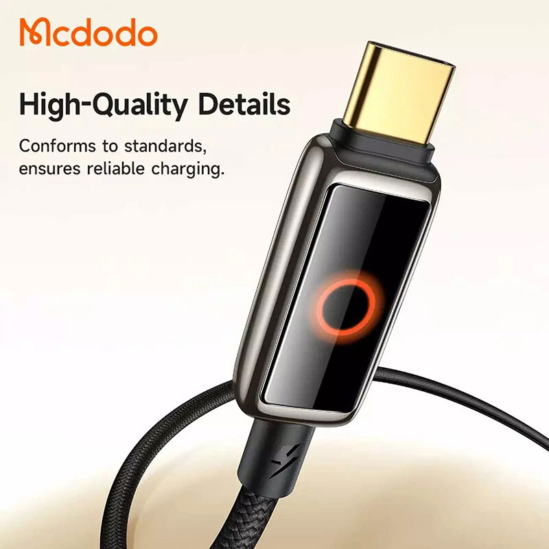 کابل تبدیل فست شارژ Mcdodo CA-668 Type-C To Type-C 100W 1.2m