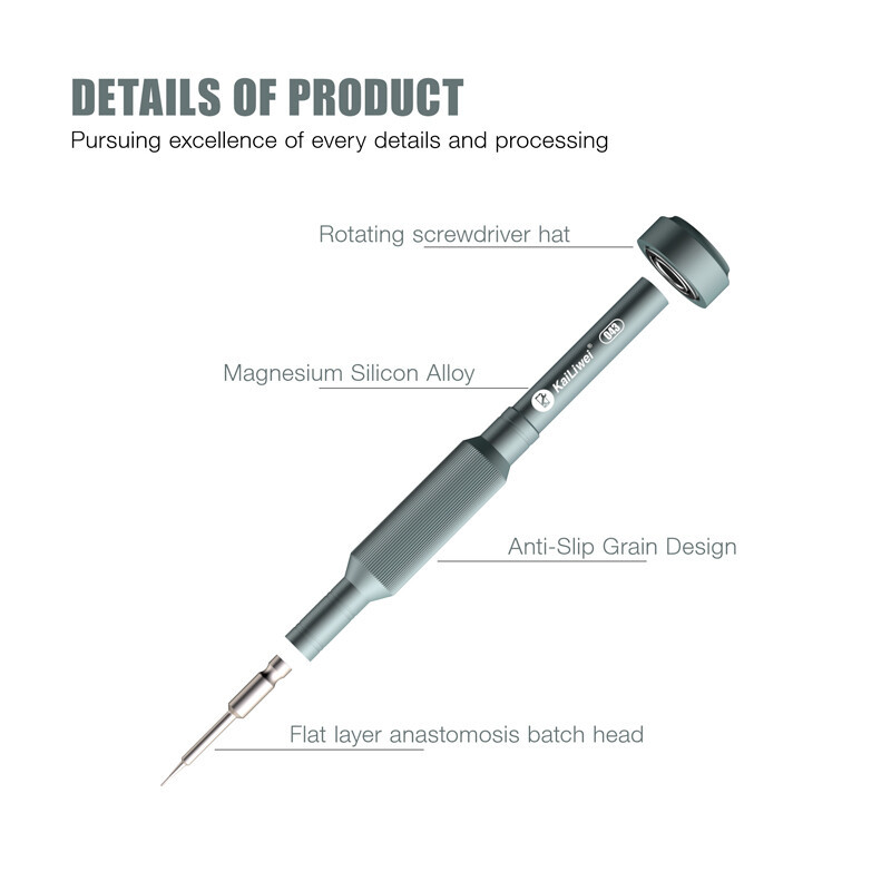 پیچ گوشتی چهارسو Kailiwei 043 1.5mm