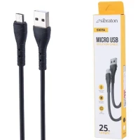 کابل کوتاه میکرو یو اس بی Sibraton S107A 25CM