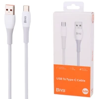 کابل تایپ سی فست شارژ Biva C-31 3A 1m