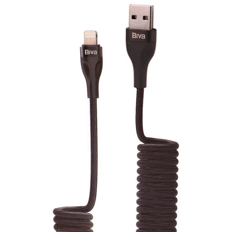 کابل آیفونی فست شارژ Biva C-25L 12W 1.8m