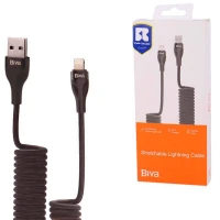 کابل آیفونی فست شارژ Biva C-25L 12W 1.8m