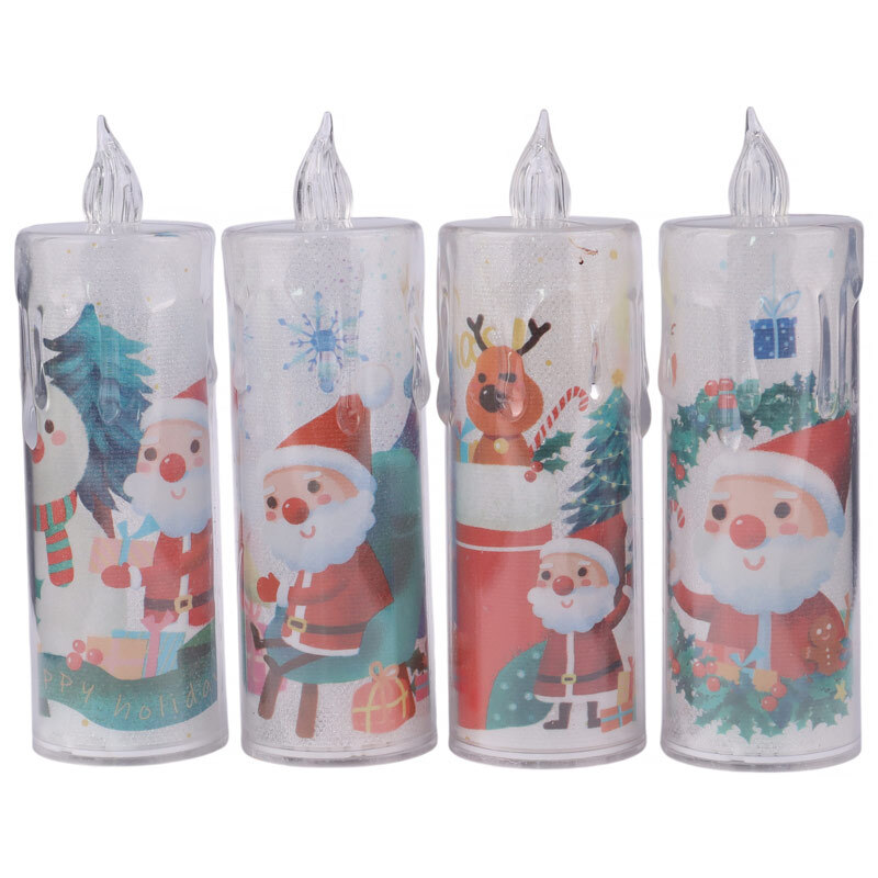 شمع LED طرح کریسمس کد 5