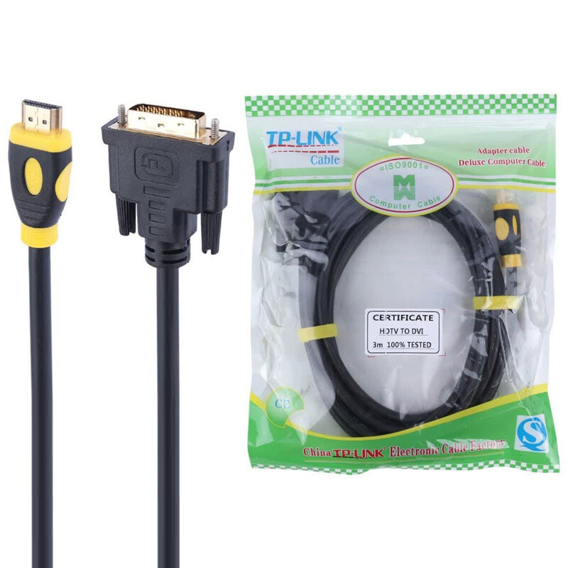 کابل تبدیل HDMI به DVI تی پی لینک TP-Link طول 3 متر