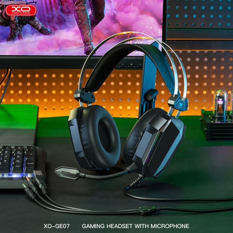 هدست گیمینگ سیم دار ایکس او XO-GE07