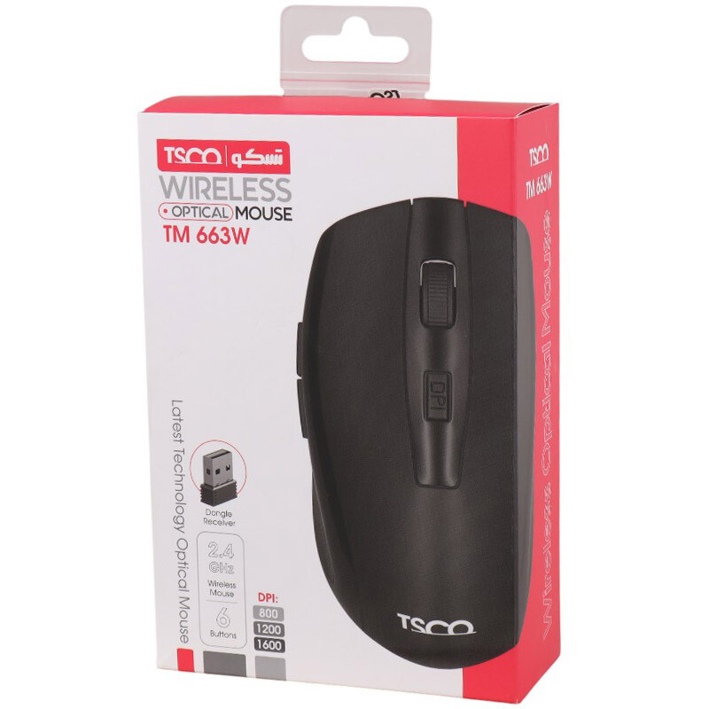 موس بی سیم تسکو TM 663W