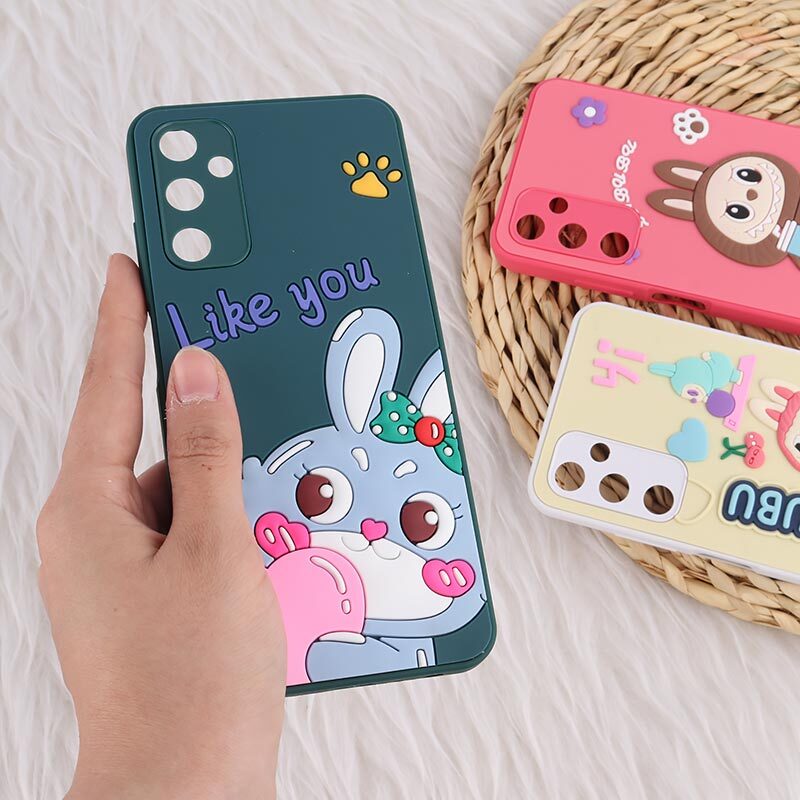 قاب سامسونگ Galaxy A05s عروسکی برجسته محافظ لنزدار