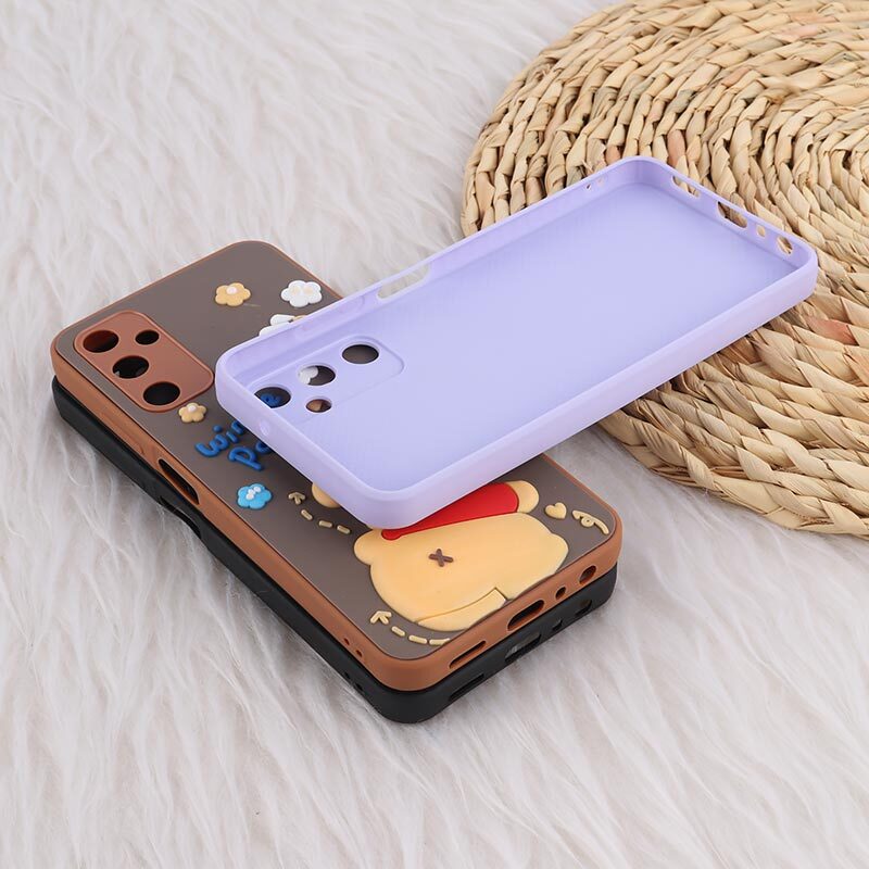 قاب سامسونگ Galaxy A05s عروسکی برجسته محافظ لنزدار