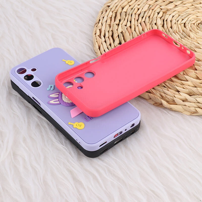 قاب سامسونگ Galaxy A25 عروسکی برجسته محافظ لنزدار