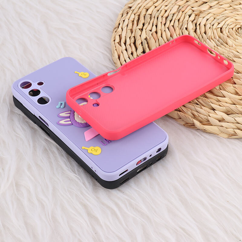 قاب سامسونگ Galaxy A25 عروسکی برجسته محافظ لنزدار