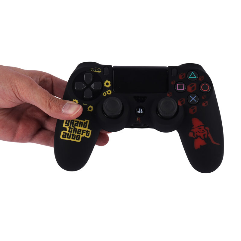 روکش دسته بازی PS4 طرح GTA V Logo کد 4