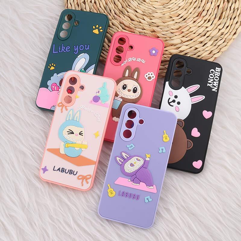 قاب سامسونگ Galaxy A26 عروسکی برجسته محافظ لنزدار