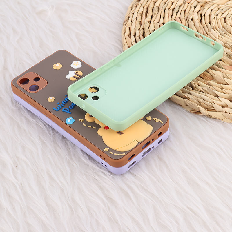 قاب سامسونگ Galaxy A05 عروسکی برجسته محافظ لنزدار