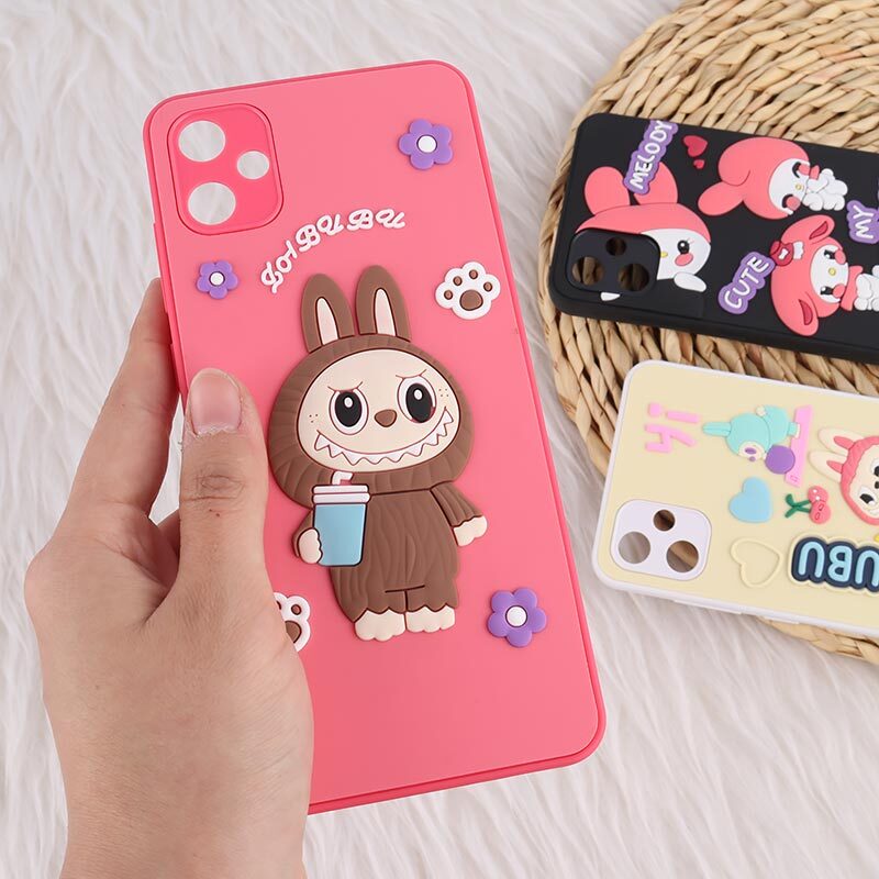 قاب سامسونگ Galaxy A05 عروسکی برجسته محافظ لنزدار