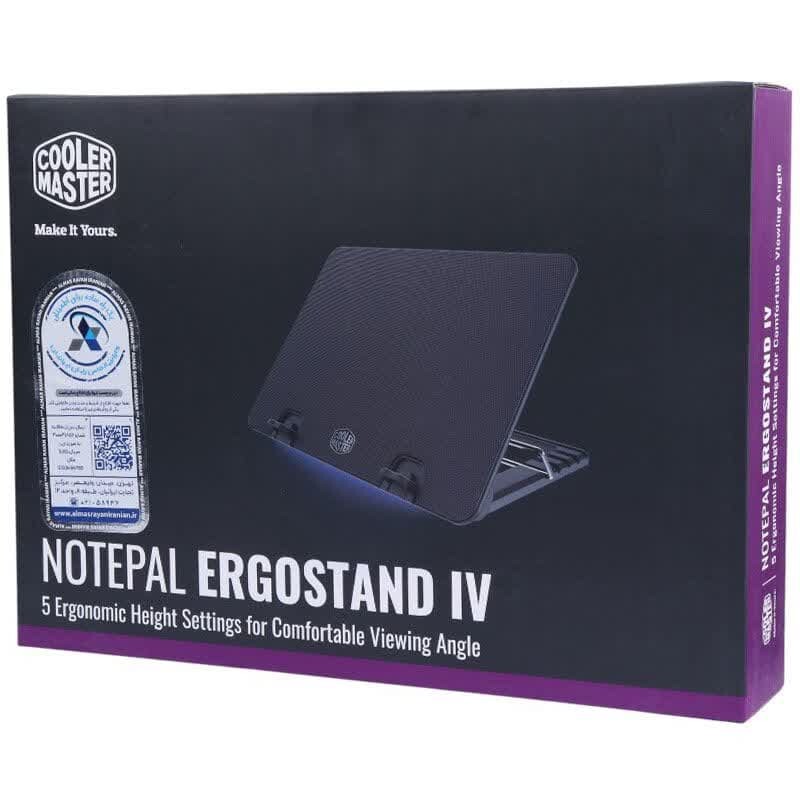 کول پد لپ تاپ کولر مستر Notepal Ergostand Iv