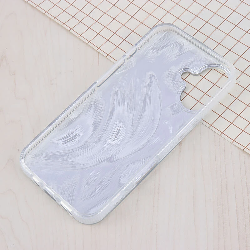 قاب IMD آیفون iPhone 16 طرح قلب رنگی برجسته براق