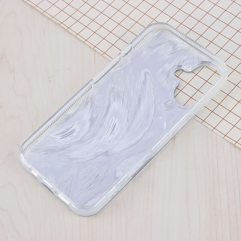 قاب IMD آیفون iPhone 16 طرح قلب رنگی برجسته براق