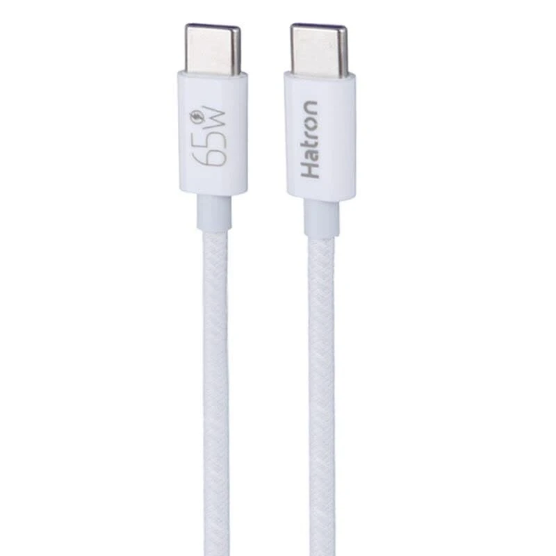 کابل تبدیل فست شارژ Hatron HC605HB Type-C To Type-C 65W 1m