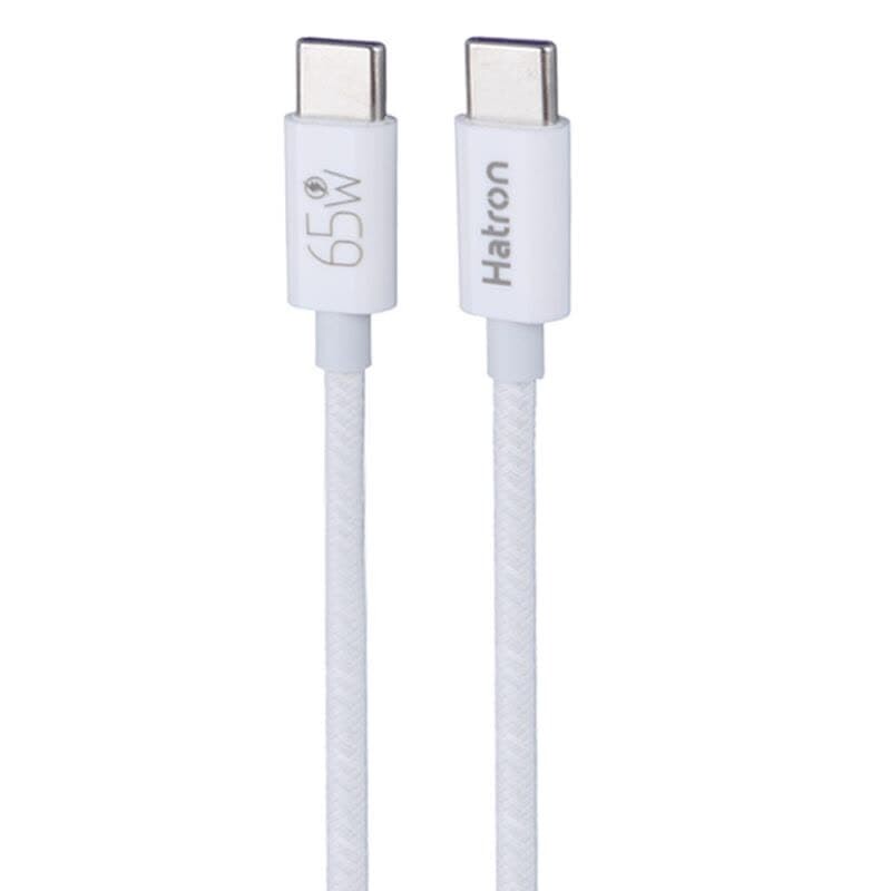 کابل تبدیل فست شارژ Hatron HC605HB Type-C To Type-C 65W 1m