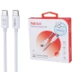 کابل تبدیل فست شارژ Hatron HC605HB Type-C To Type-C 65W 1m