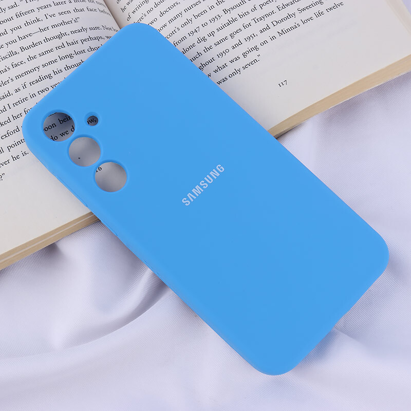 قاب سیلیکونی اصلی زیربسته سامسونگ Galaxy A35 محافظ لنزدار
