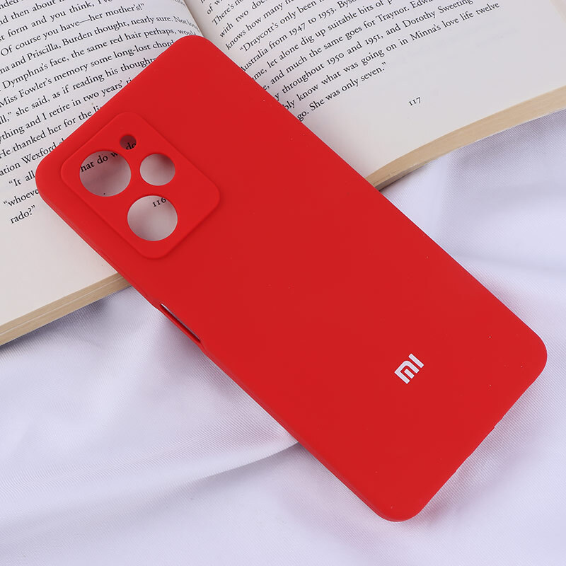 قاب سیلیکونی اصلی زیربسته شیائومی Poco X5 Pro محافظ لنزدار