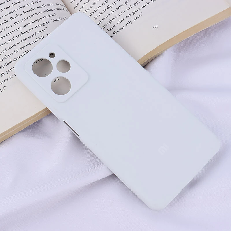 قاب سیلیکونی اصلی زیربسته شیائومی Poco X5 Pro محافظ لنزدار