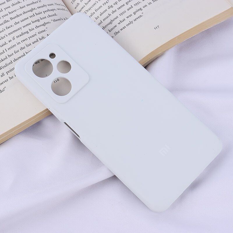 قاب سیلیکونی اصلی زیربسته شیائومی Poco X5 Pro محافظ لنزدار