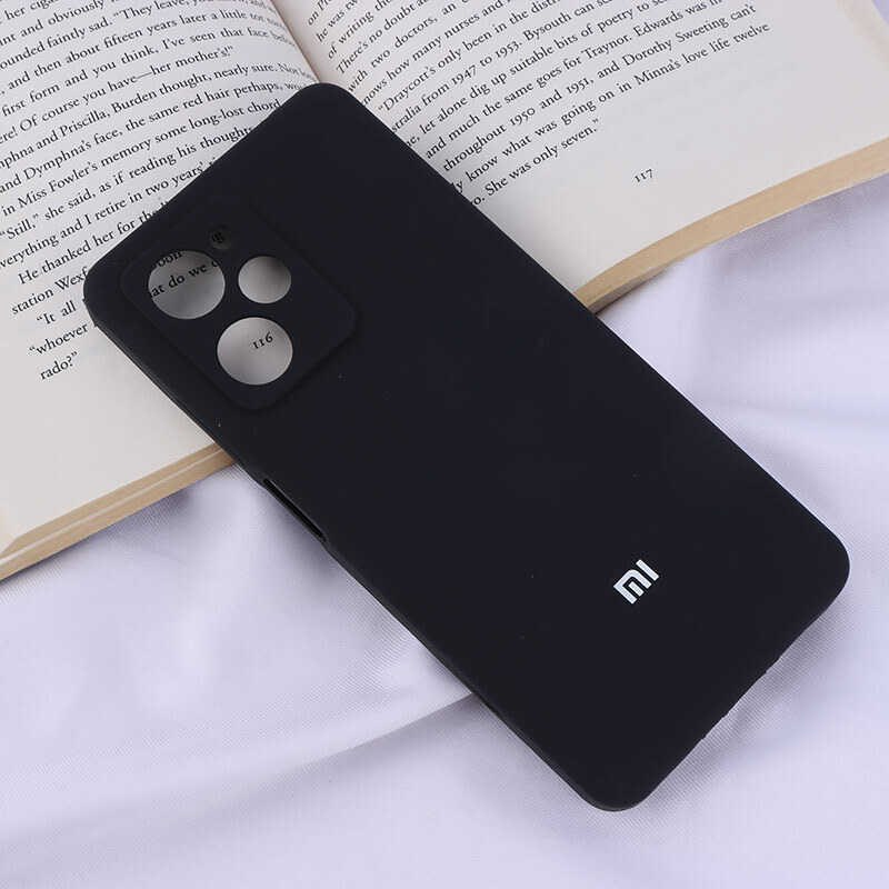 قاب سیلیکونی اصلی زیربسته شیائومی Poco X5 Pro محافظ لنزدار