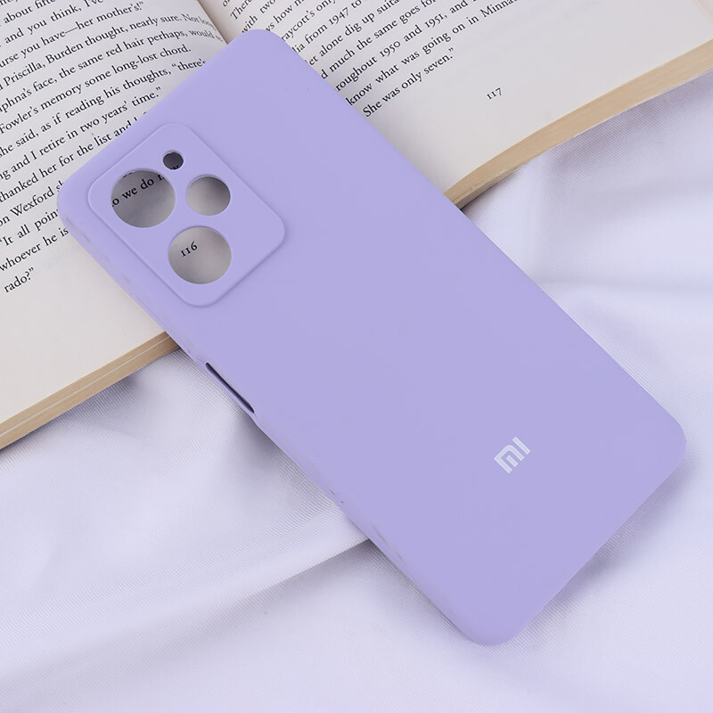 قاب سیلیکونی اصلی زیربسته شیائومی Poco X5 Pro محافظ لنزدار