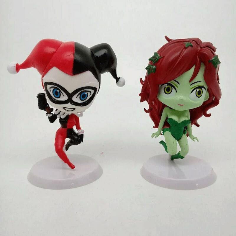 اکشن فیگور طرح DC Super Hero Girls بسته 6 عددی