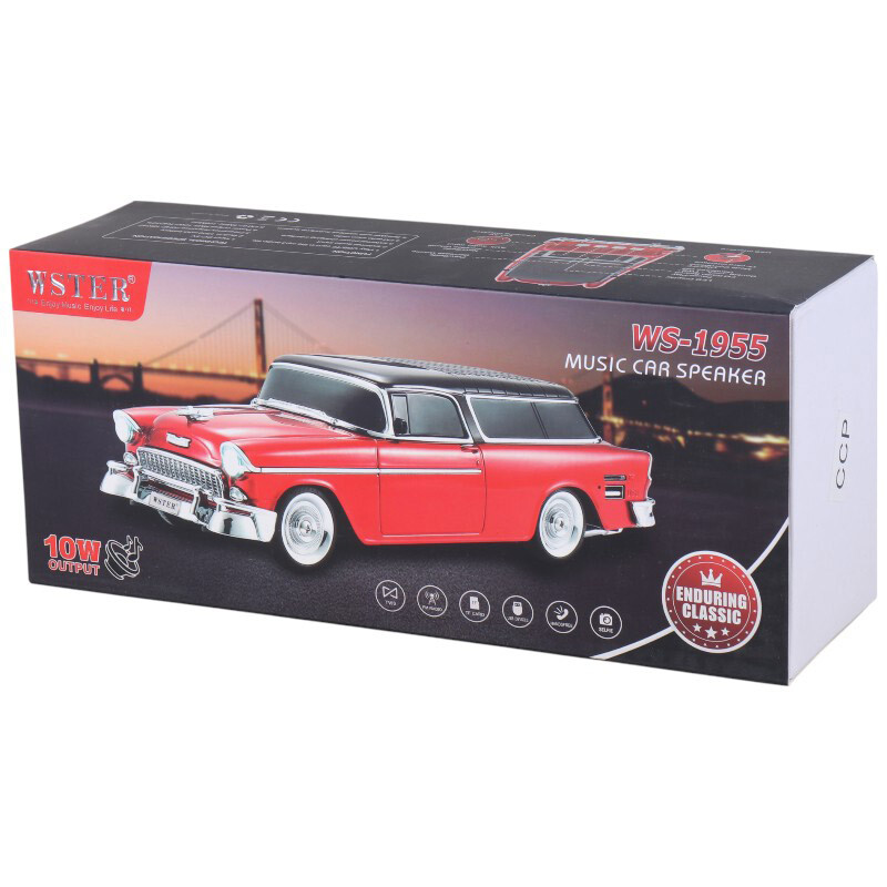 اسپیکر بلوتوثی وستر WS-1955 طرح ماشین