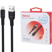 کابل آیفونی فست شارژ Hatron HC154I 2.4A 1m
