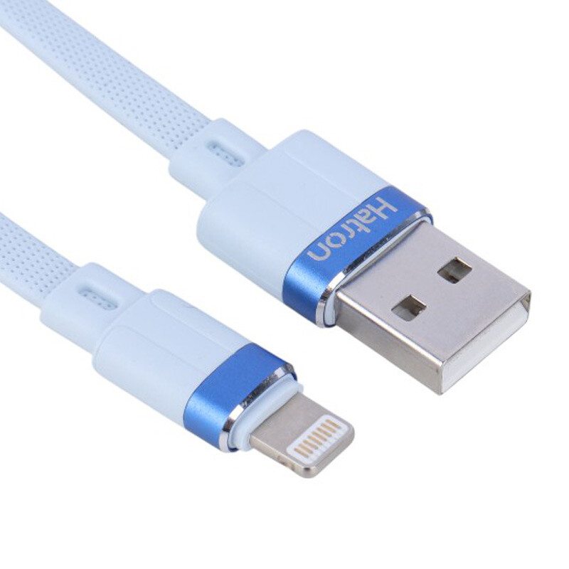 کابل آیفونی فست شارژ Hatron HC155i 2.1A 1m