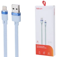 کابل آیفونی فست شارژ Hatron HC155i 2.1A 1m