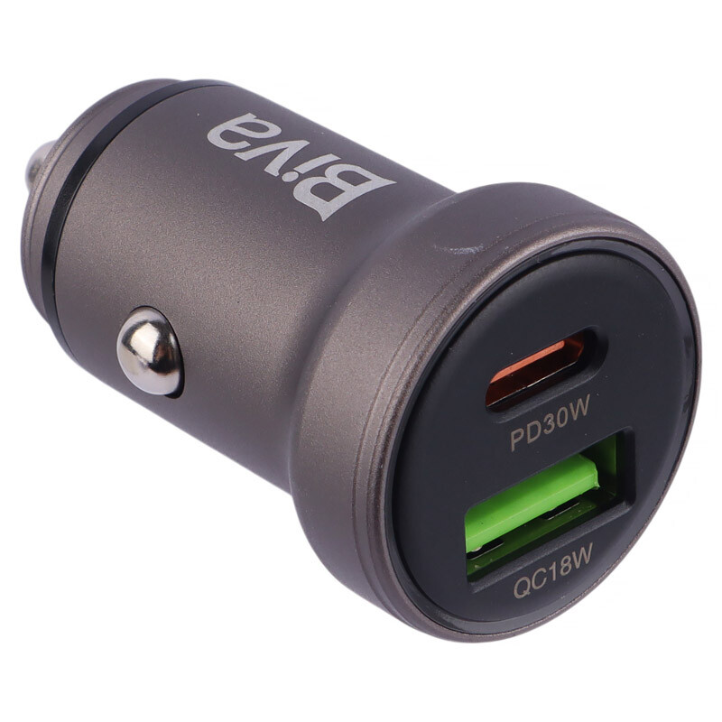 شارژر فندکی فست شارژ Biva CC-35 3A QC3.0 PD 30W